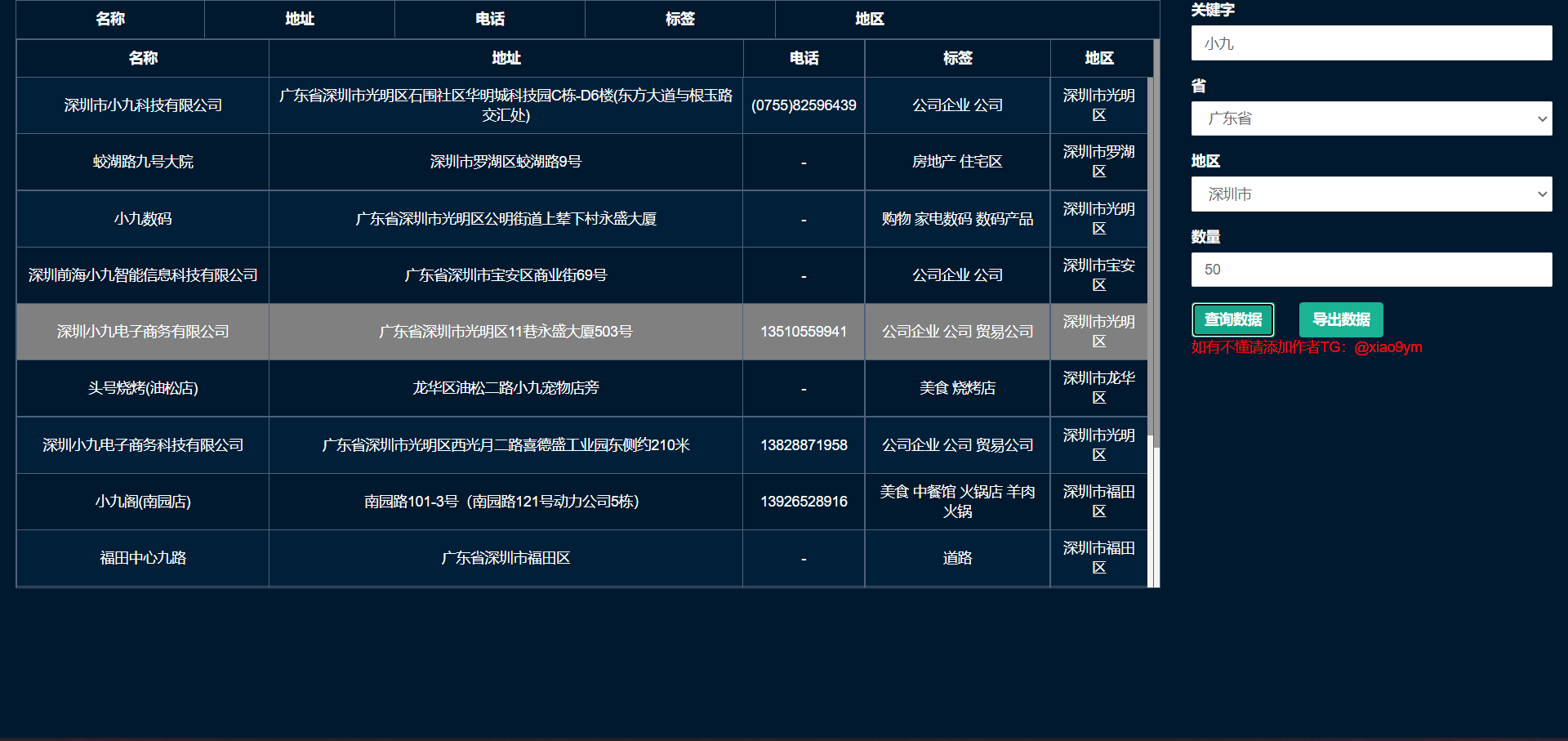 【会员免费】网页版地图商家采集网页源码/网站内容采集价值5K源码